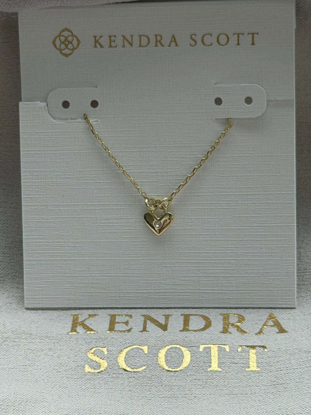 Kendra Scott Heart Necklace